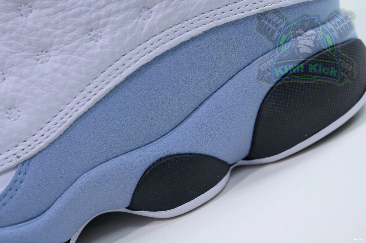 1st Kicks Shoes 13“Blue Kimikick Air TopPick Grey” 1907 Jordan 1205